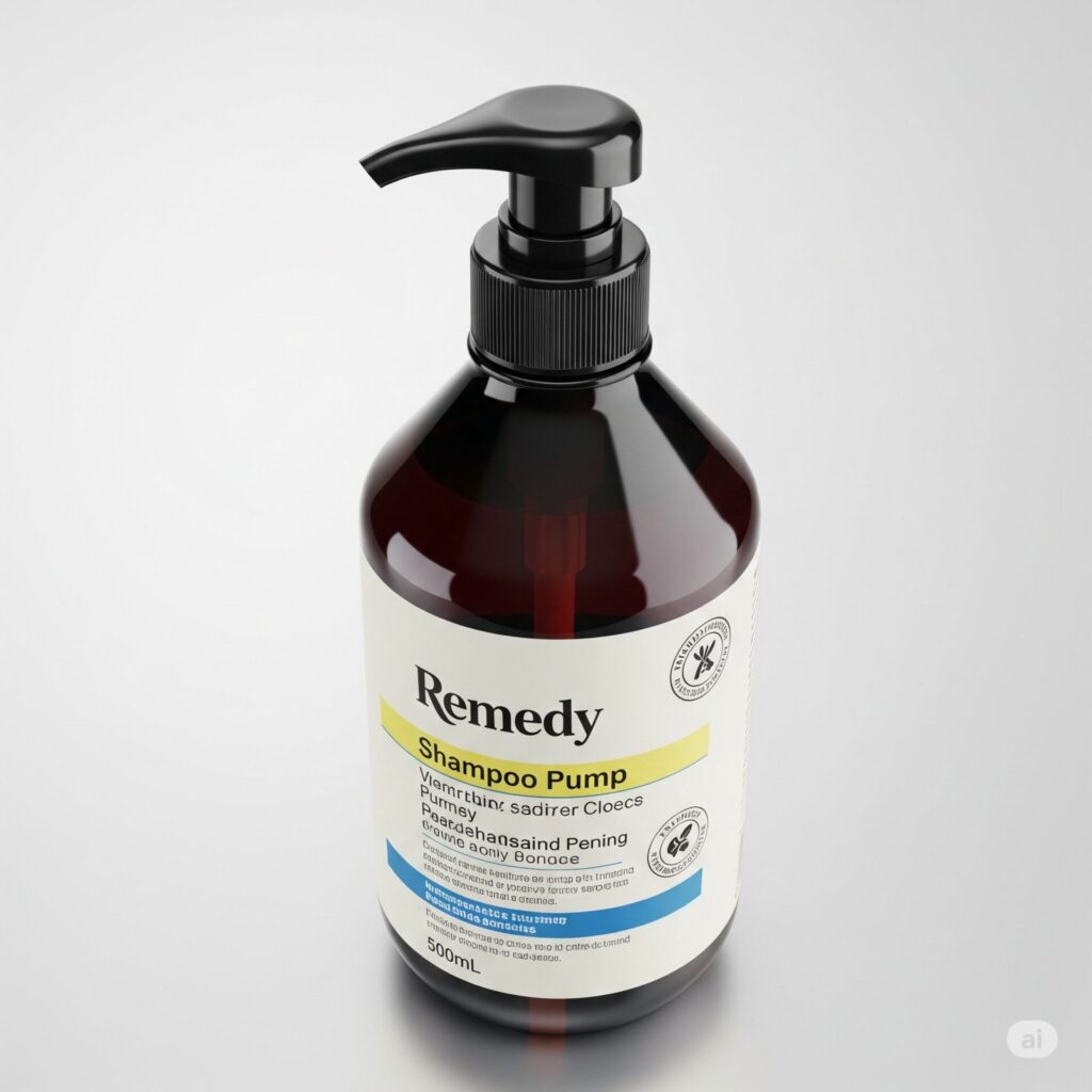 レメディ シャンプー ポンプ 500mL