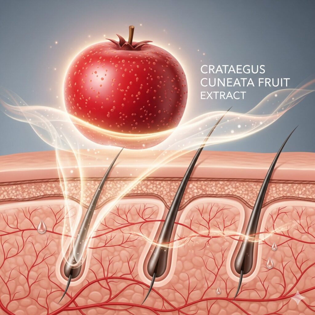 [サンザシエキス]漢方薬にも使用される山査子の全草から抽出された抗酸化成分
